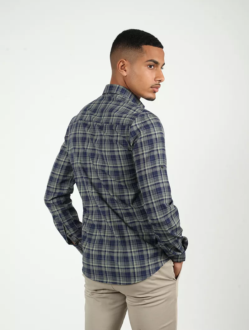 Chemise regular carreaux